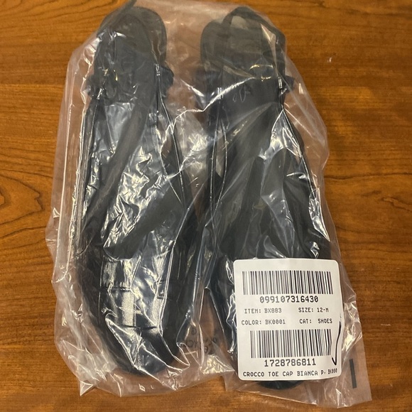 J Crew Layne slingback heels in croc-embossed leather BX883 - Picture 4 of 5